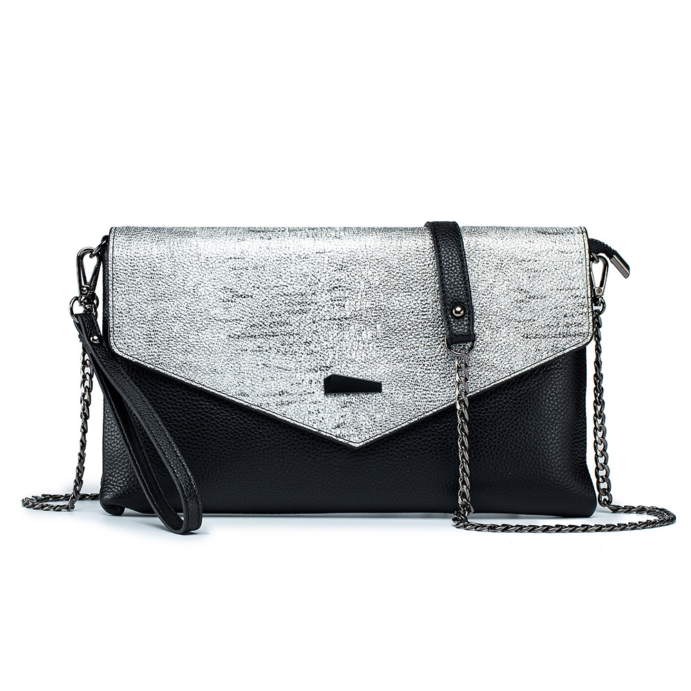 Women's Fashion Clutch Bag - Large Capacity Genuine Leather Envelope Bag, Versatile Casual Evening Bag - Thumbnail 6