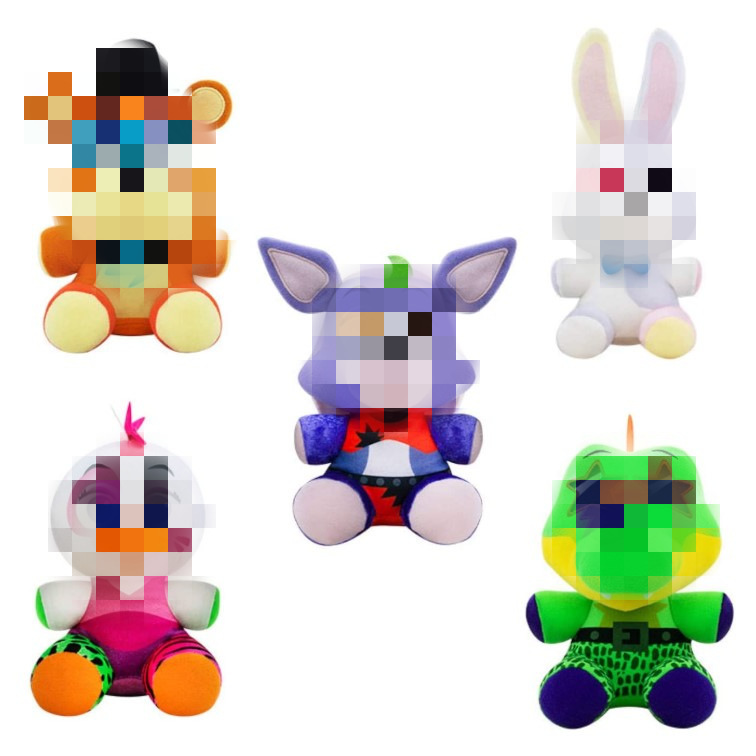 Cross-Border Best-Selling Midnight Doll Doll Security Loophole Bear Plush Toy