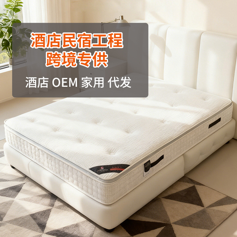 Shu Meng Handmade Mattress Comfort Layer 2cm Zero Pressure Memory Foam Mini Spring Thickened Slow Rebound 3D Bubble Spring Mattress
