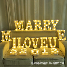 LED��ĸ����ins����26��Ӣ����ĸ����������ձ��׻�c�b�Сҹ��