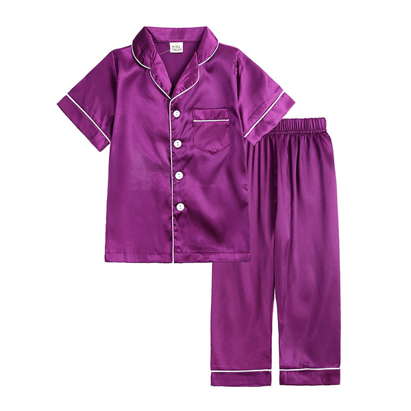 Kids Tales Summer children's silk pijama