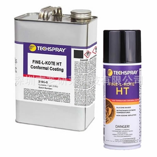 TECHSPRAY High temperature resistance Silicone Coating 2106-12 Moisture-proof anti-seismic insulation Protective agent