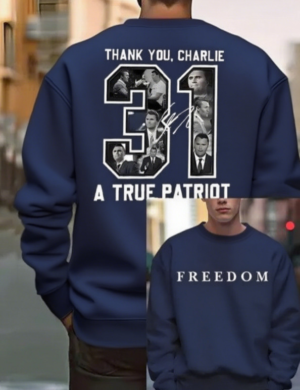 【跨境欧码】[Made in USA] Freedom Charlie Kirk Sweatshirt|undefined