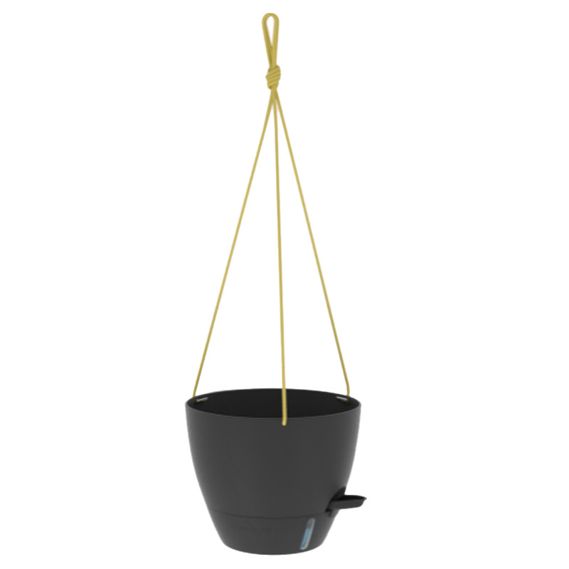 Amazonas perezosas auto-absorbente maceta de flores sin riego balcón de plantación de resina interior cestas colgadas de suelo maceta de plástico image 13