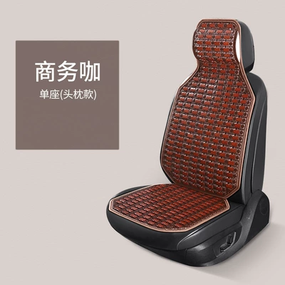 Cushion Cool Cushion, Cool pad - 25-types-of-full-bamboo-sheets-single-seat-fixed-headrests-in-brown-color