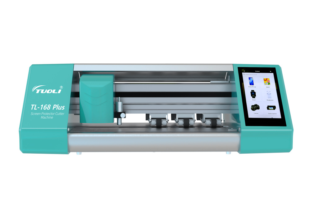 Máquina de corte de película de teléfono móvil pequeña máquina de corte de película de gel inteligente tableta automática teléfono móvil cabeza de corte de película frontal y trasera máquina de corte de película