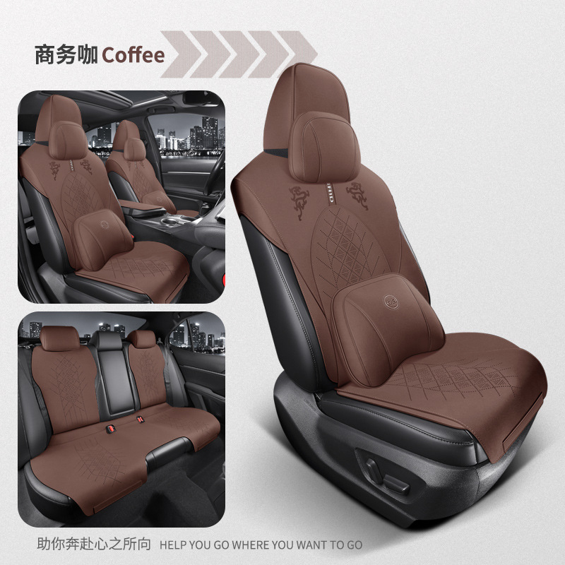 seasons breathable, Toyota Modelə uyğun (Original) oturacaq örtükləri - business-coffee-deluxe-version-crown-kluger-dedicated-five-seats
