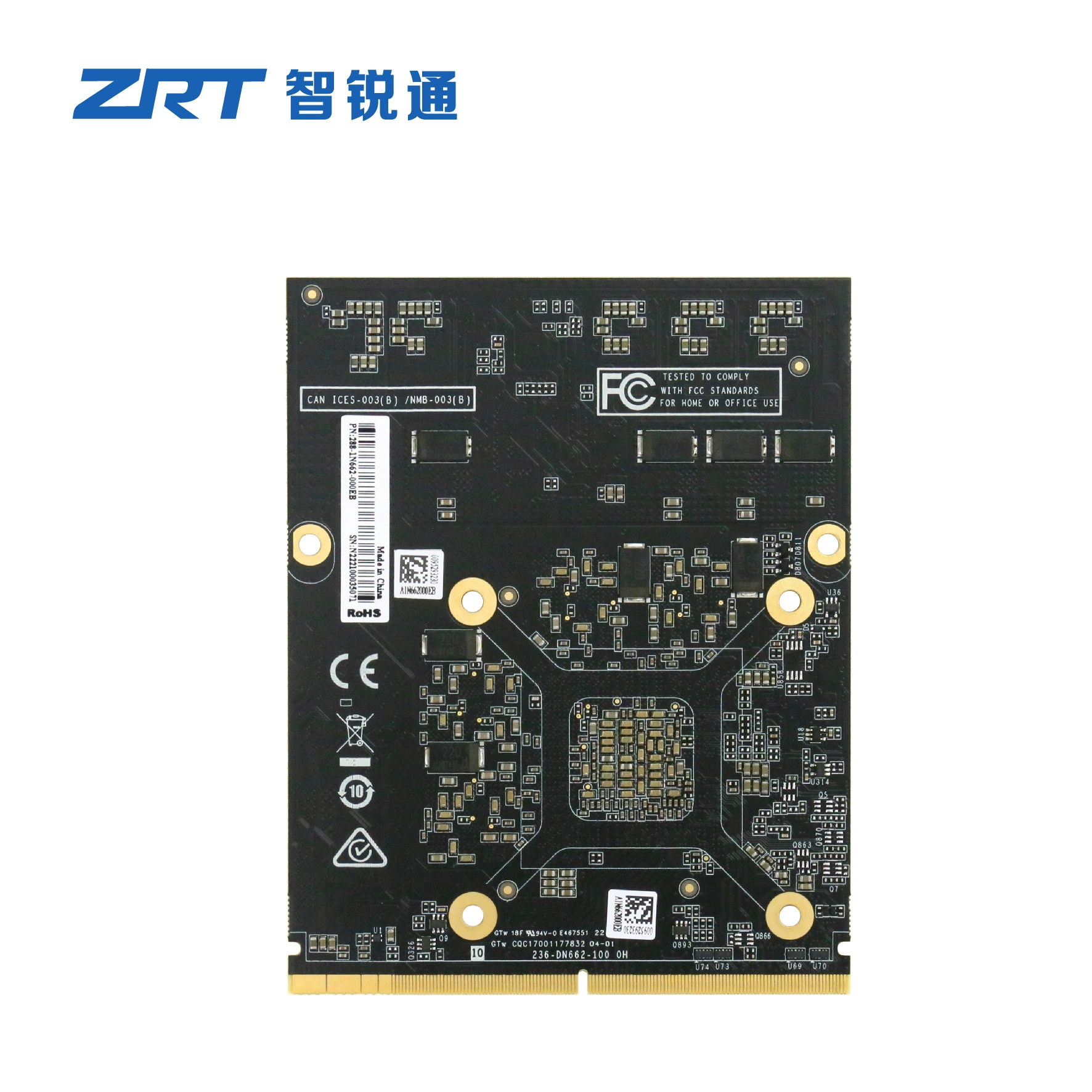 NVIDIA Quadro A2000m 8G 128-бит GDDR6 4DP MXM TypeB графический ускоритель