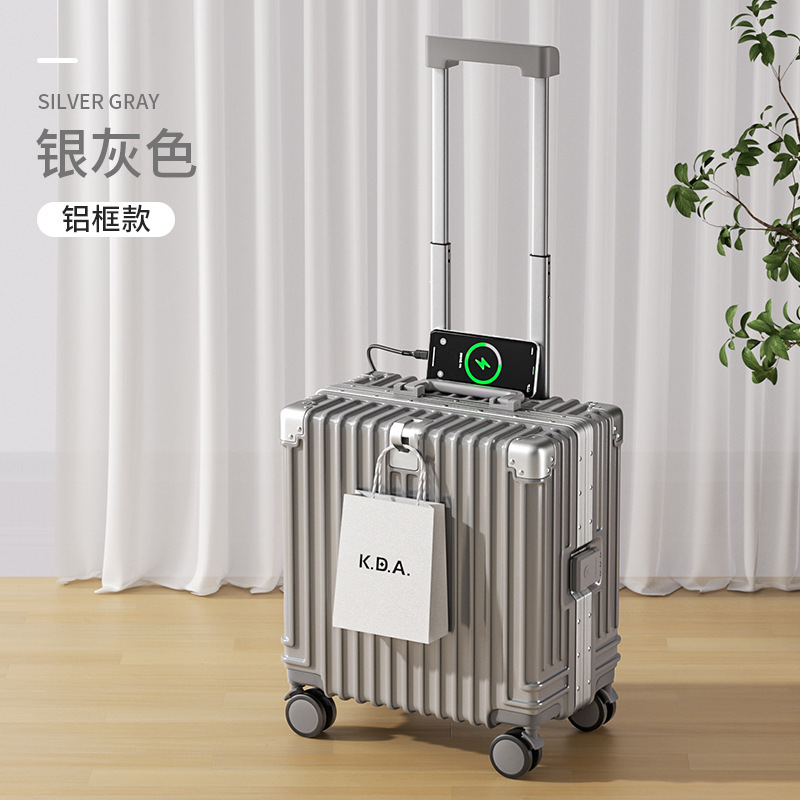小型轻便迷你行李箱女学生登机拉杆皮箱子儿童密码18旅行箱男20寸|undefined