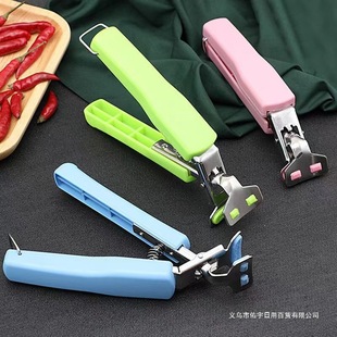 Source of Supply Stainless Steel Bowl Clip Stainless Steel Plate Clip Kitchen Gadget Anti-Scalding Bowl Clip