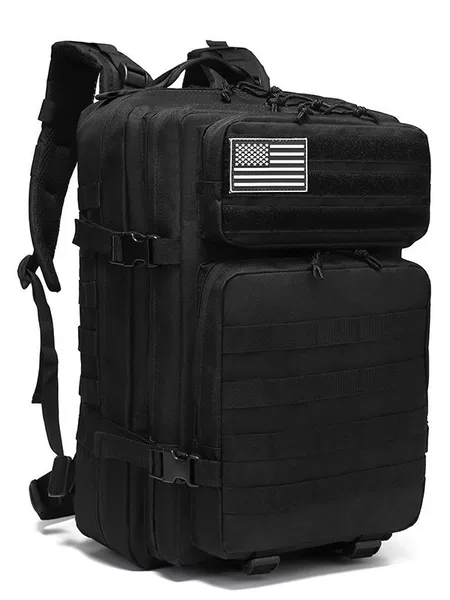 Cross-Border Tactical Backpack, Outdoor Sports, Camping, Travel, Mountaineering, Hiking, Camouflage, Large-Capacity Cycling Tactical Backpack