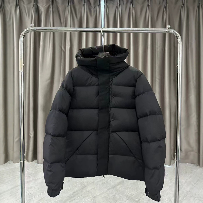 Madeira Puffer Coat Cross-border Moncler Down Jacket Black Warrior Hooded High-End Version Coat Madeira Puffer Coat Cross-border Moncler Down Jacket Black Warrior Hooded High-End Version Coat