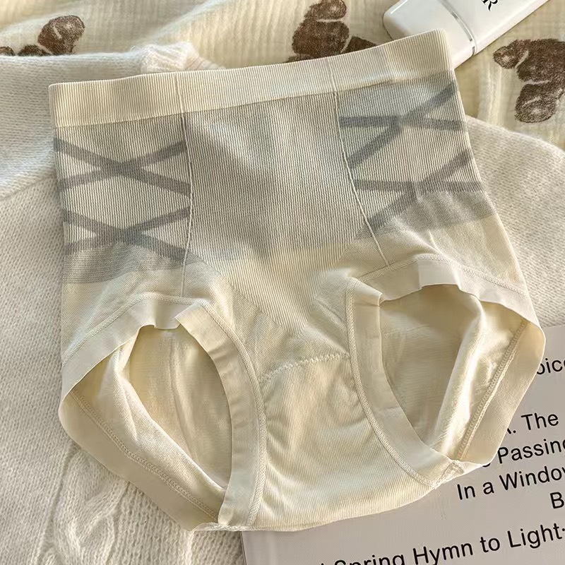 新商品の高腰シームレス黒包帯は腹を収めてお尻の女性の下着を持ちます。|undefined