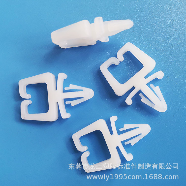 龙三塑胶厂供应四方线夹 马鞍型线夹扣 插销式尼龙PCB板线套