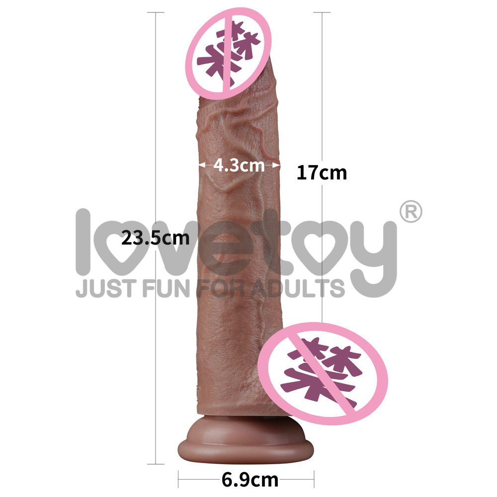 Dương Vật Giả Đóng Tường 9inch Dài 23cm Dương Vật Giả Đóng Tường Love Toy 9inch Dài 23cm