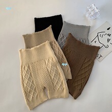 Solid knit high waisted tight leggings��ɫᘿ������o�����ѝ