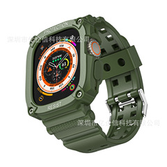 新款適用AppleWatch手錶錶帶ultra49堅韌一體iwatch錶帶 蘋果錶帶