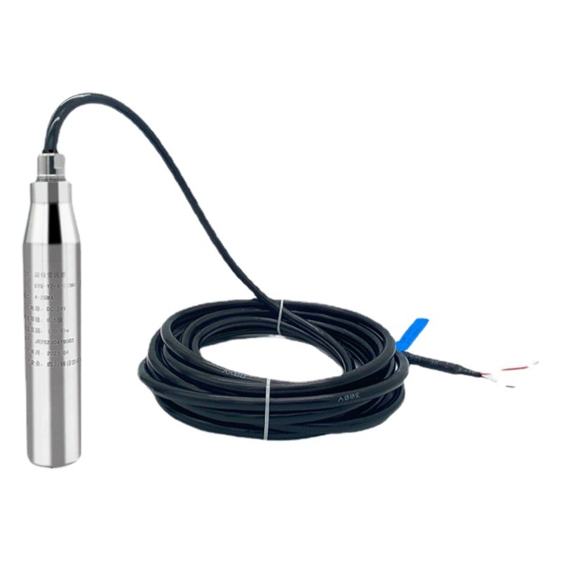 Датчик уровня жидкости погружного типа, 4-20 мА, контроль уровня воды, уровень масла, дисплей резервуара для воды, передатчик уровня сигнализации