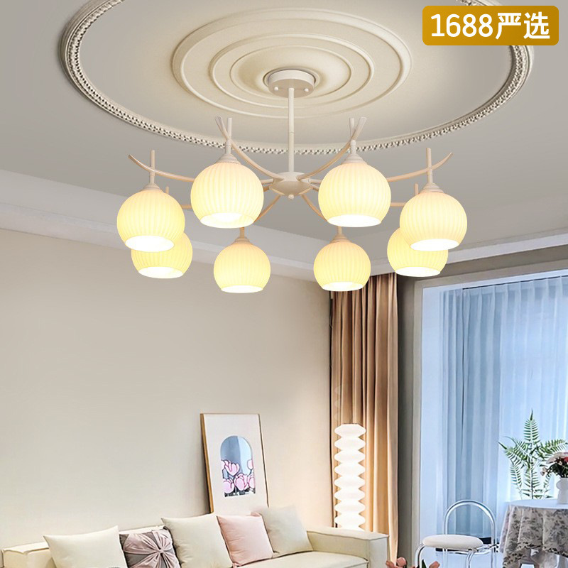 [Selección estricta] lámpara candelabro personalidad creativa calabaza cálida romántica lámpara de restaurante estilo pastoral francés lámpara de habitación de chicas