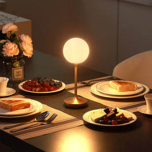 Original New Rechargeable Convenient Decorative Creative Ornament Table Lamp Scandinavian Style Atmosphere Led Bedside Night