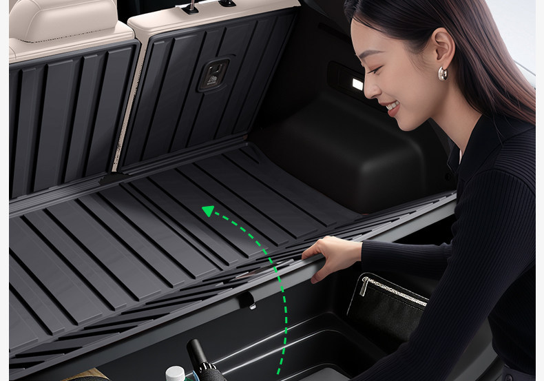 Suitable for Fengyun T7, TPE26 one-piece trunk mat, foot mat, car modification accessories and supplies