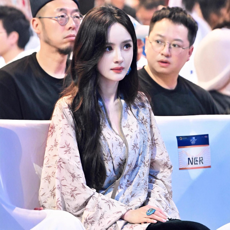 杨幂同款轻纱棉竹节国风竹影印花新中式外套南油透气飘逸灵动批发|undefined