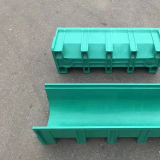 玻璃钢复合树脂排水沟厂家成品高强度家用农田灌溉一体式排水沟