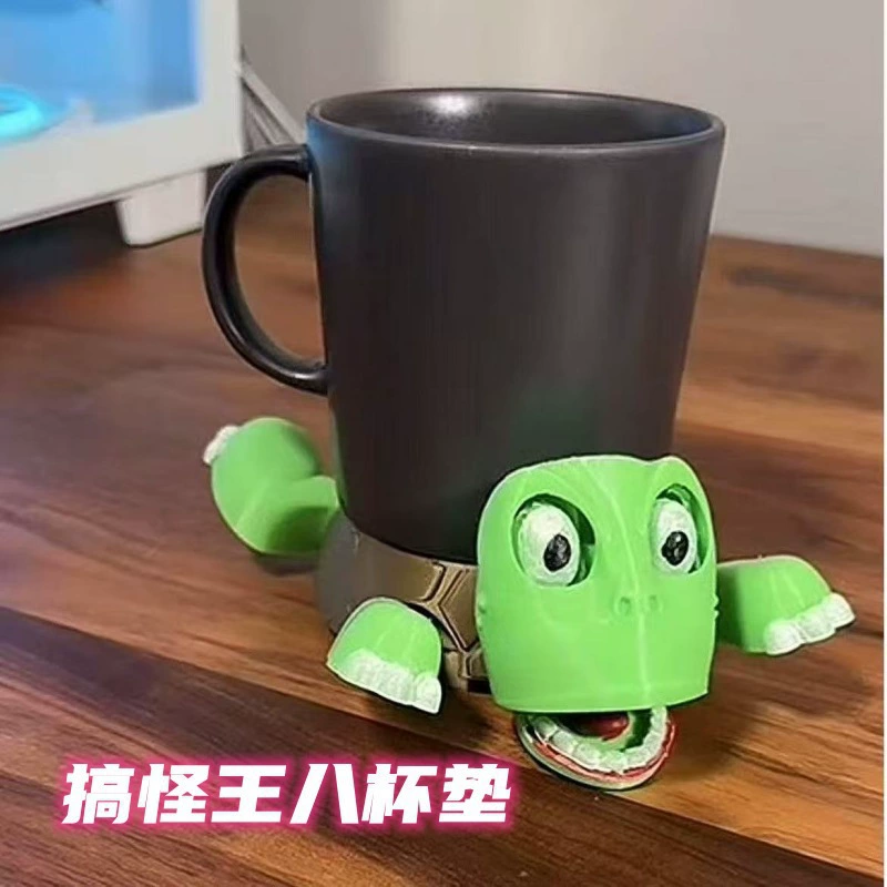 Граница-cross funny turtle подставка под кружку с давлением взгляд конечности разброс толстая противоскользящая изоляционная основа черепашки декоративная игрушка