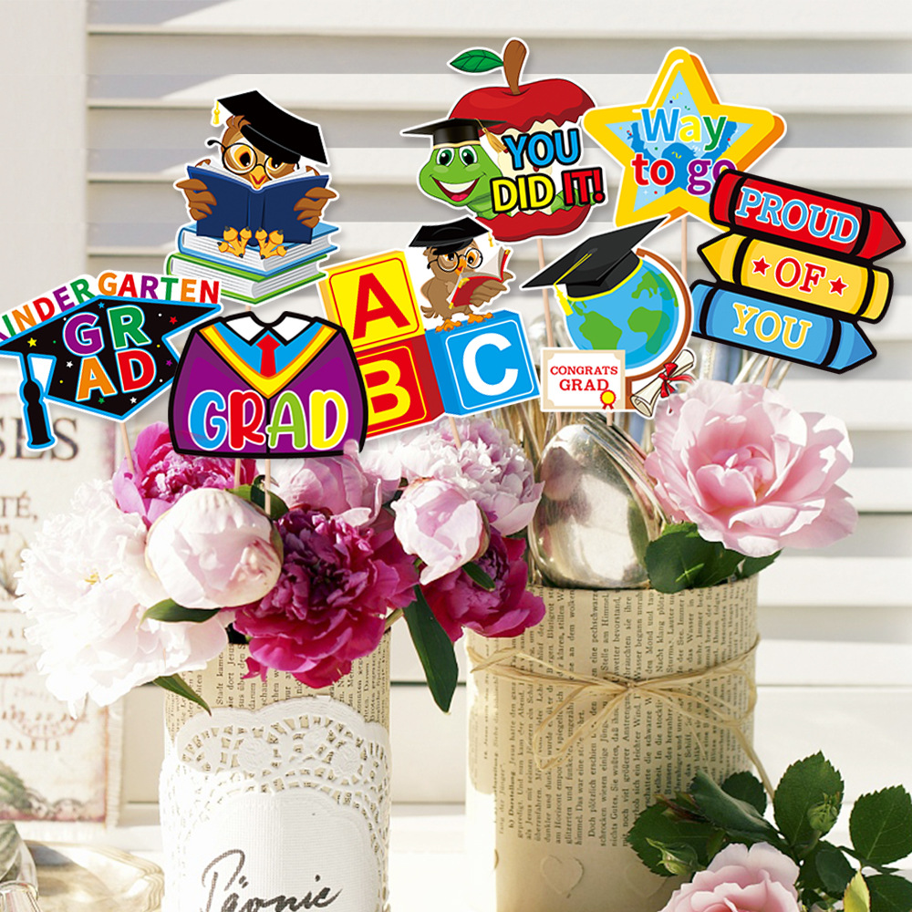 Suministro directo de fábrica de jarrón de decoración de fiesta de graduación de jardín de infantes