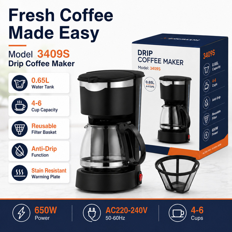 Foreign Trade Customized European Coffee Machine Home Office Small Drip Coffee Machine Simple Coffee Machine Wholesale Foreign Trade Customized European Coffee Machine Home Office Small Drip Coffee Machine Simple Coffee Machine Wholesale