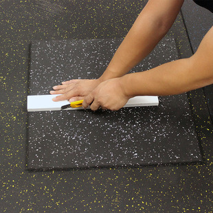 Professional gym rubber floor mat strength zone shock absorption sound insulation mat gym floor rubber mat shock proof mat sound insulation mat