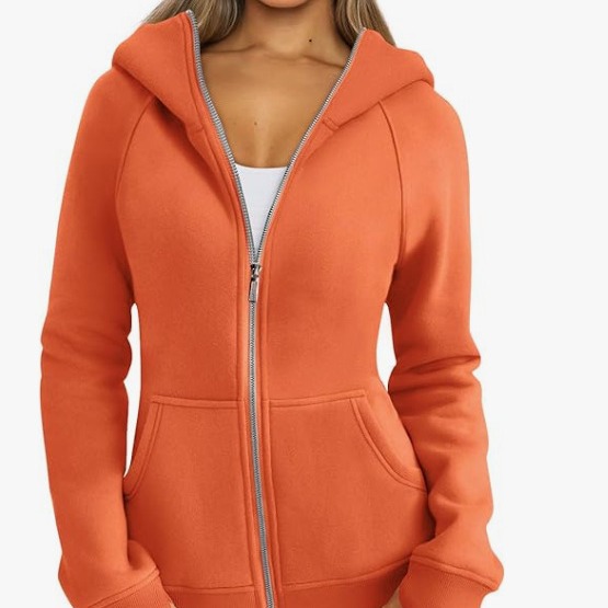 2023 sweater outdoor cold-proof thickened cross-border Fashion Queen women's zipper hoodie wool jacket sweatshirt