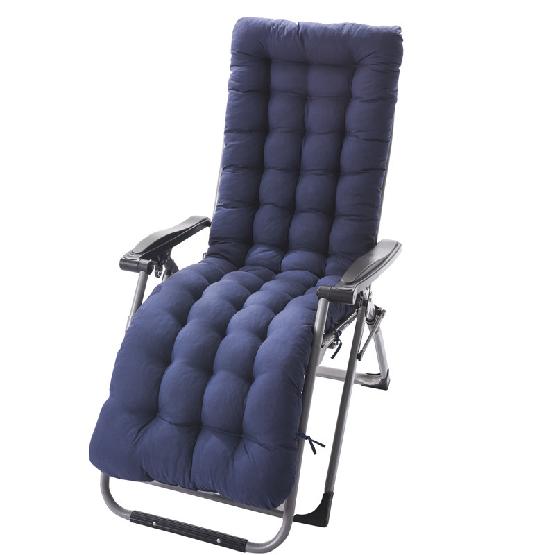 Cojín de sillón reclinable cepillado de otoño e invierno al por mayor de fábrica, cojín de silla de doble cara engrosado, cojín de silla oscilante disponible para el almuerzo