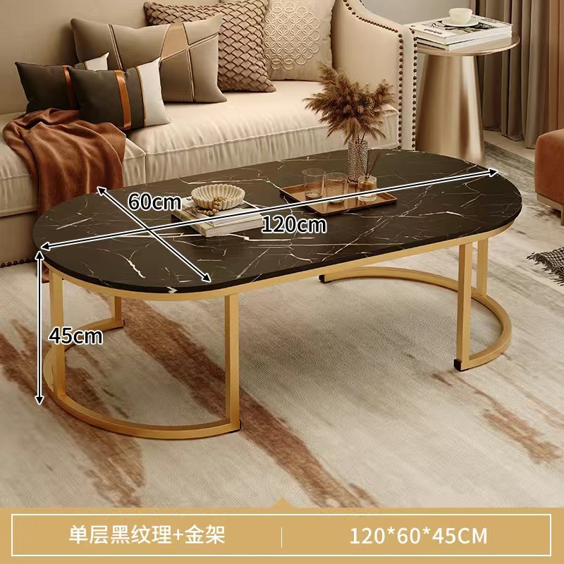 Mesa de té sala de estar mesa de té doméstica alquiler de casa sofá simple moderna y lujosa nueva pequeña mesa de casa pequeña