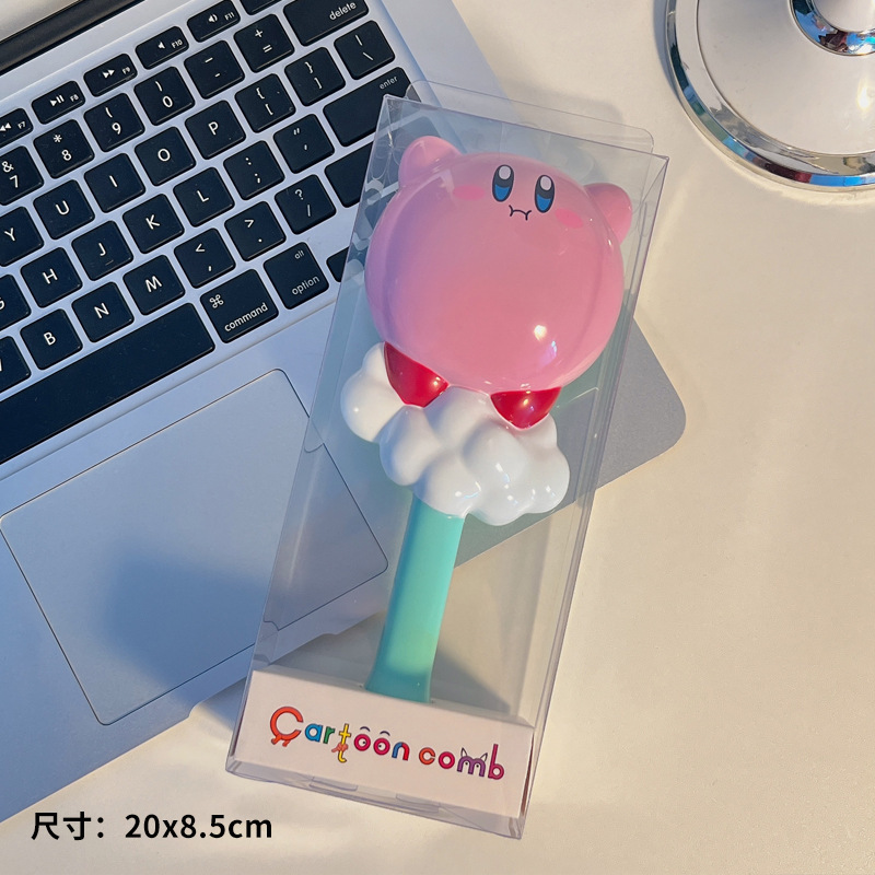 櫛の女性の家庭用のかわいいエアクッションの櫛のマッサージの誕生日プレゼントの静電気防止の漫画の少女の心は彼女に送ります。|undefined