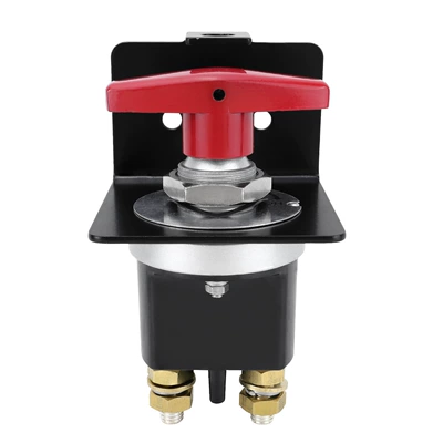 Car red handle battery Power supply, ignition system accessories - red-handle-power-off-switch-with-locking-panel