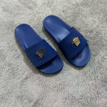 欧美金属美人头像拖鞋夏季美杜莎潮牌外穿凉拖便携防滑家用拖鞋