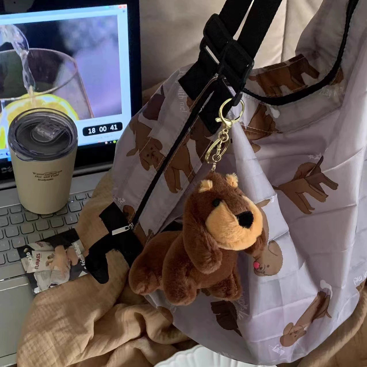 Брелок-подвеска ручной работы в виде щенка таксы Zhao Lusi, элитный, милый, универсальный, для пар, для женщин