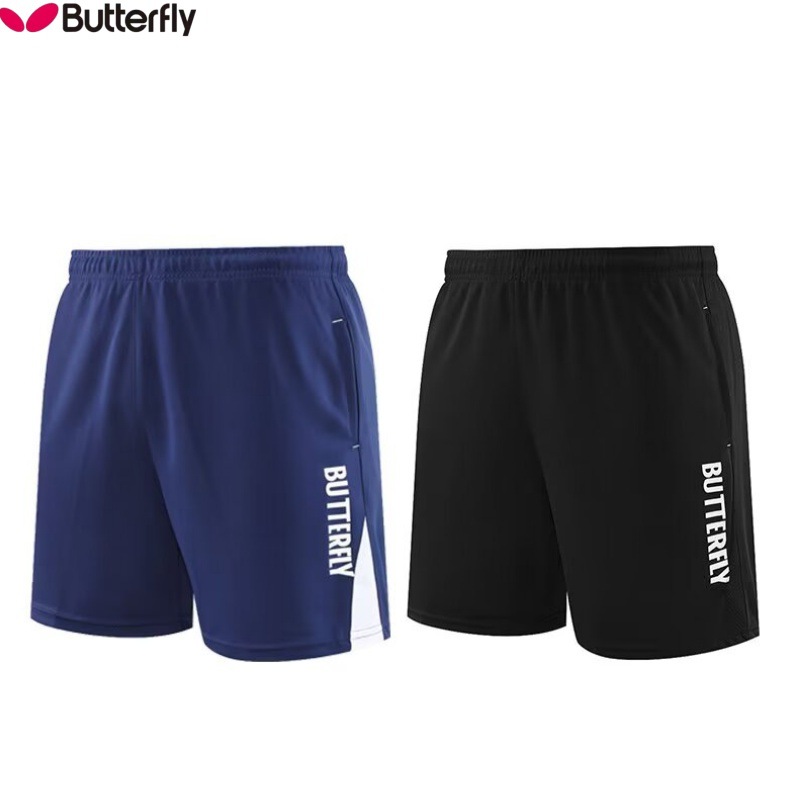 New Butterfly Sports Shorts Table Tennis Men's and Women's Sports Pants Breathable Quick-Drying Children's Training Pants Table Tennis Pants