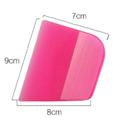 Car film TPU beef tendon scraper, invisible car film scraper, concave and convex surface drainage edge closing soft scraper