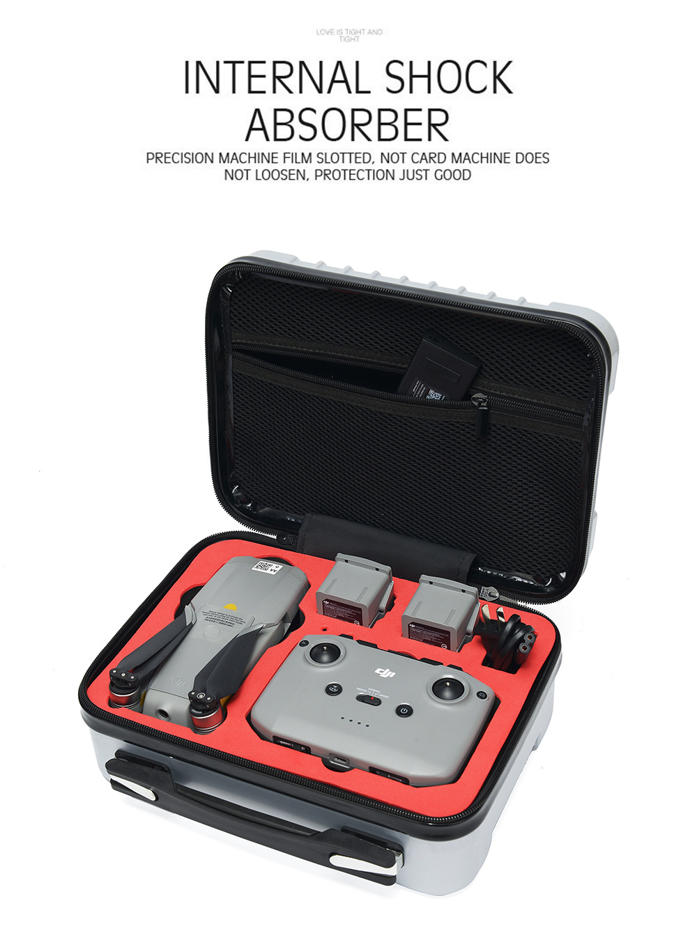 Aplicable a DJI air 2 maleta DJI air 2s bolsa de almacenamiento caja de almacenamiento bolsa de accesorios impermeables