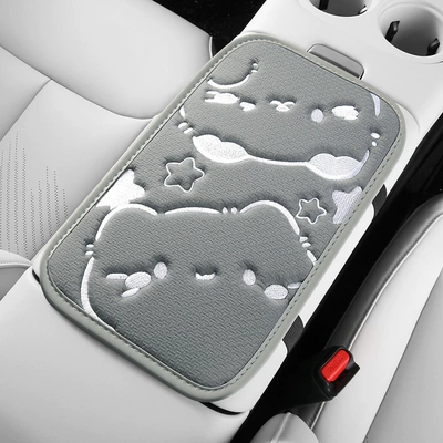 armrest box pad car cat: Armrest box pad