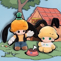 祖国版 Dimo シリーズ共同ブランドのかわいいビニールぬいぐるみフィギュアブラインドボックスギフトペンダント装飾品親友