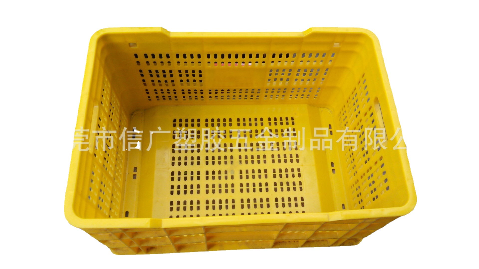 信广塑料网眼箩 超加厚摔不烂水果生鲜冷冻筐 聚乙烯PE蔬菜周转筐