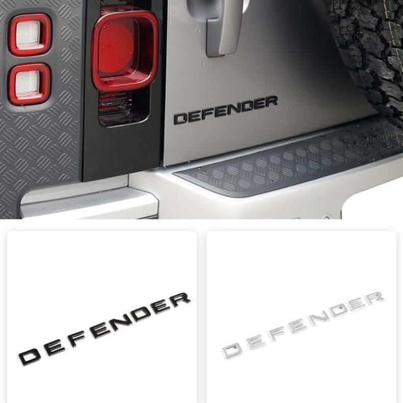 20-24 Land Rover Defender front hood car stickers, letter decals, new Defender hood exterior modification car decals