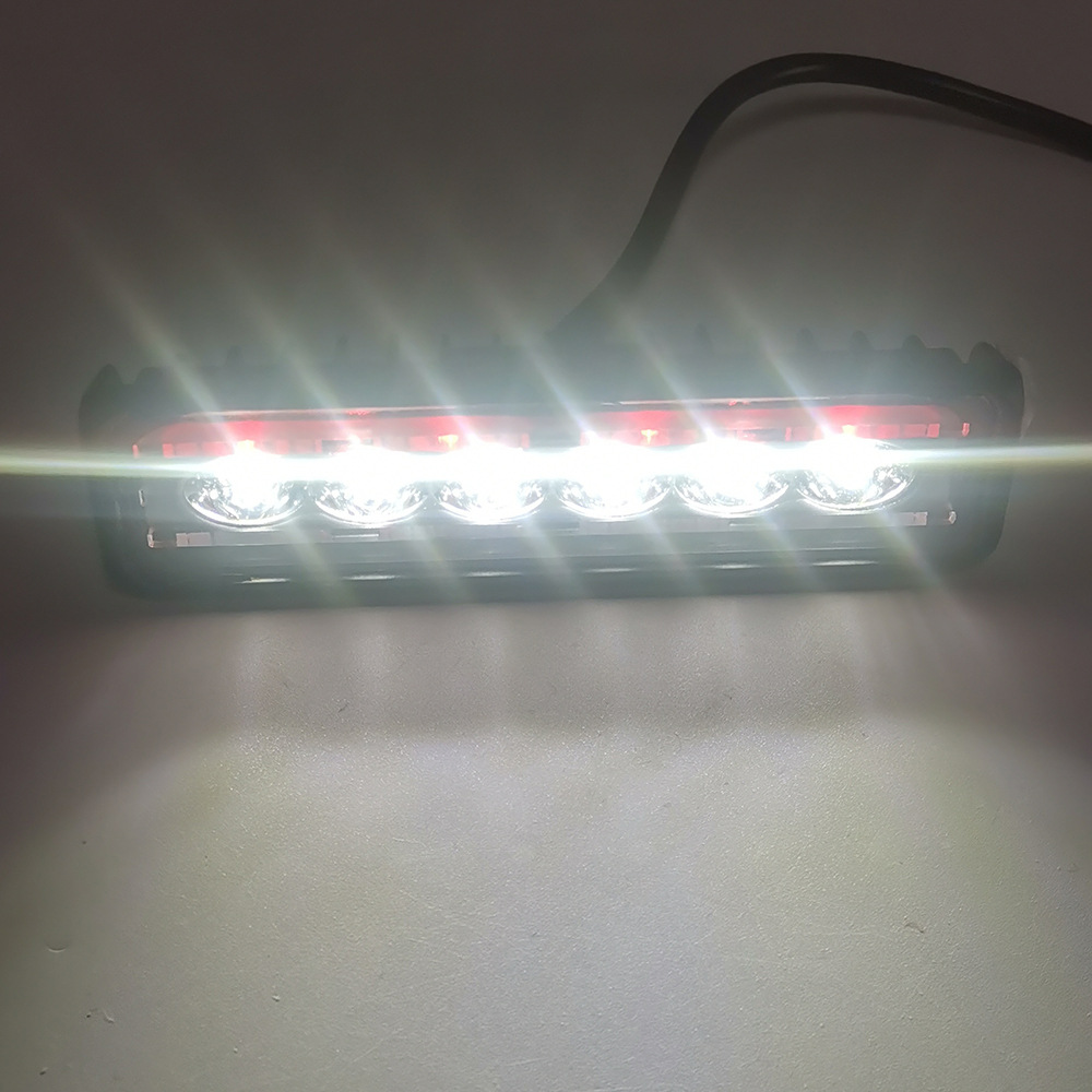 Camión LED Spotlight coche 24V Super brillante vehículo tractor agrícola Ingeniería vehículo modificado fuerte luz faro antiniebla lámpara