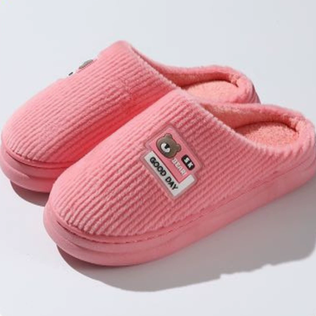 Оптовая продажа хлопчатобумажные тапочки теплые и легкие женские толстые подошвы в помещении пара дома большой размер мужская зимняя бархатная ватная обувь