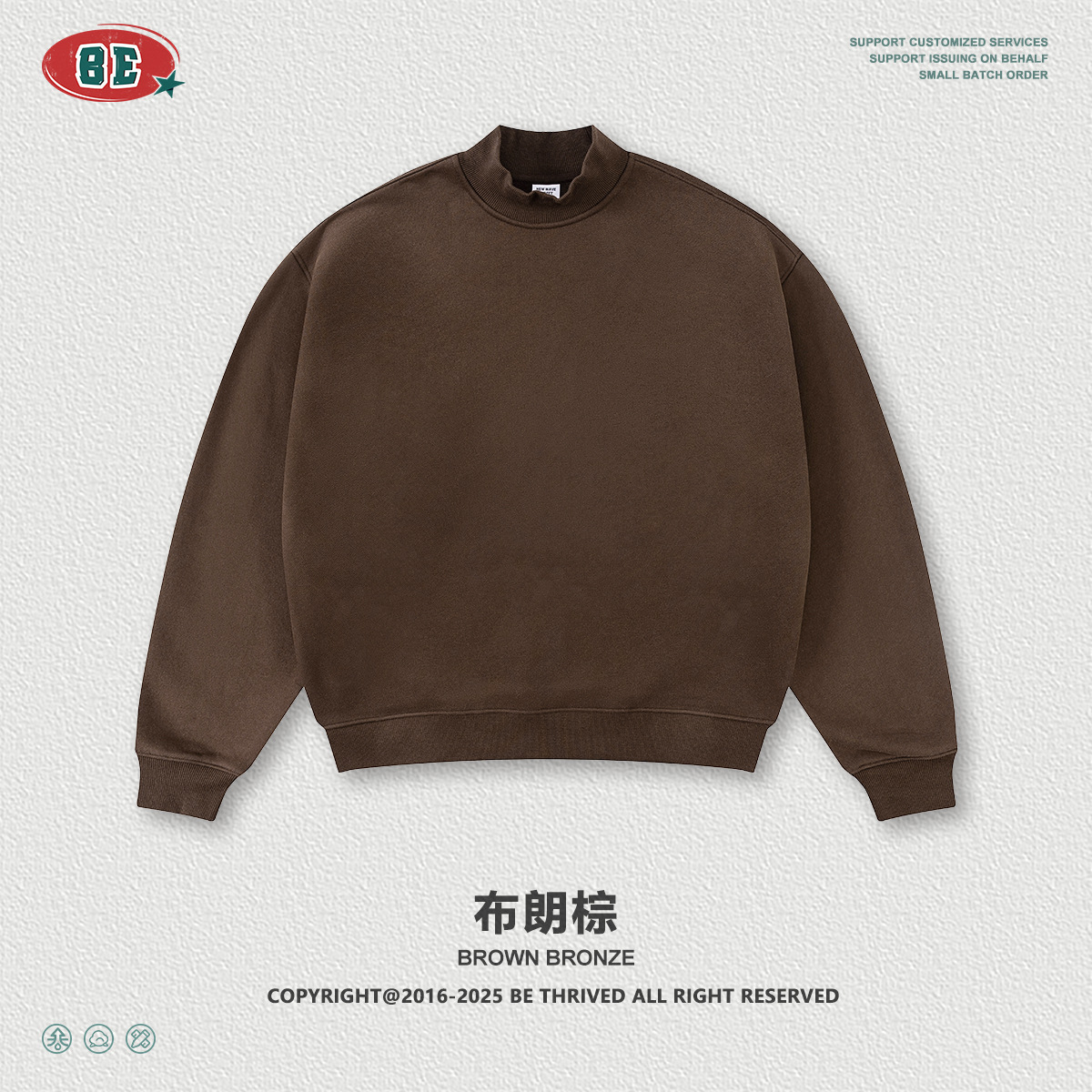 Be Hombres| 2025 invierno marca de moda americana de color sólido con camiseta encapuchada de lana suelta pantalones cortos trajes deportivos para hombres image 11