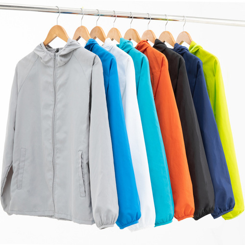 Women's Summer Outdoor Couple Lightweight Breathable Sport Skin Windbreaker Jacket Fishing Sun Protection Clothing Men