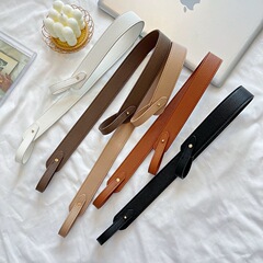 Leather bag strap basket accessories, detachable hand-held bag, converted into crossbody bag strap, extended line, sold separately